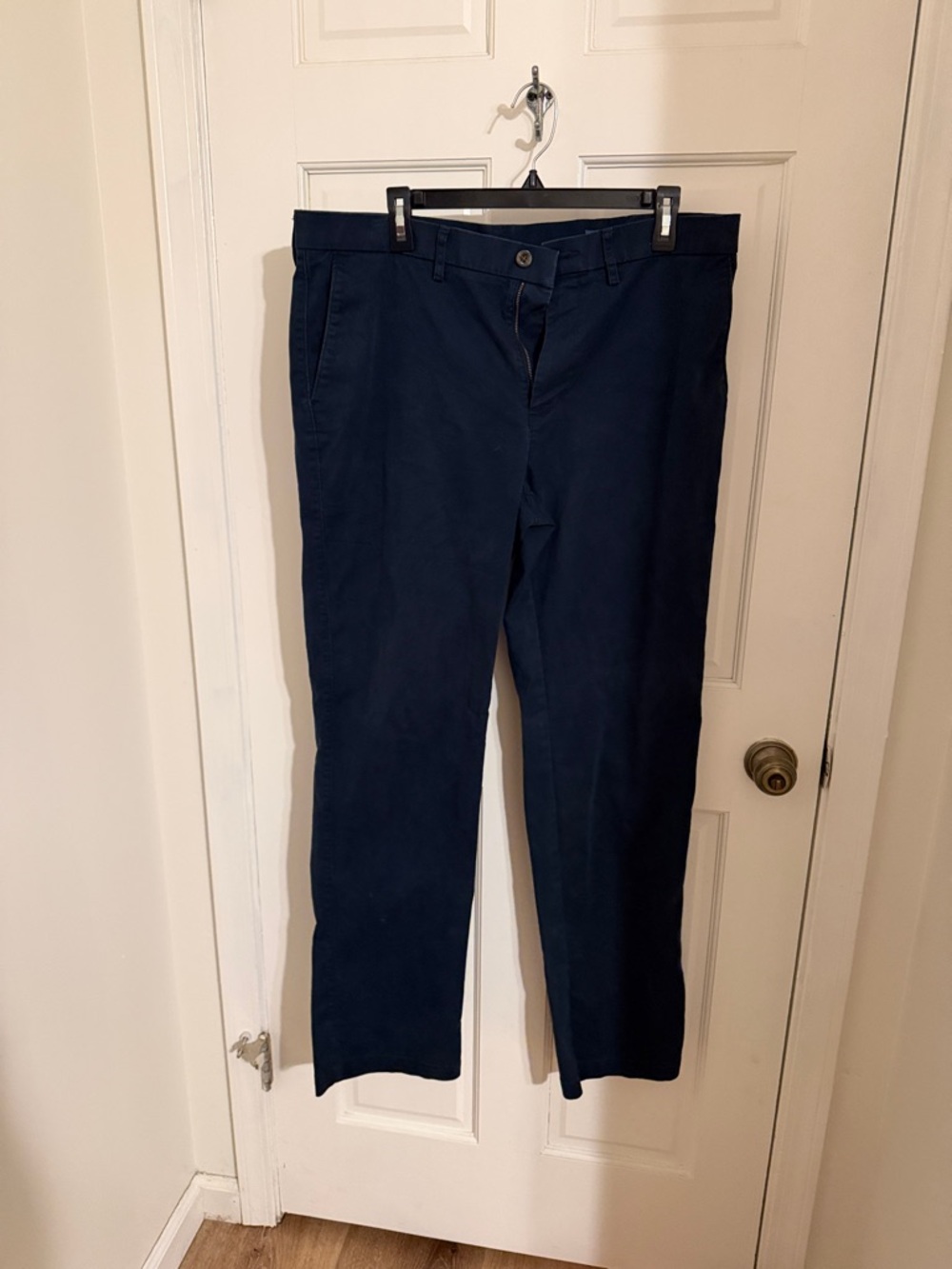 Haggar Men's Navy Chino Pants
